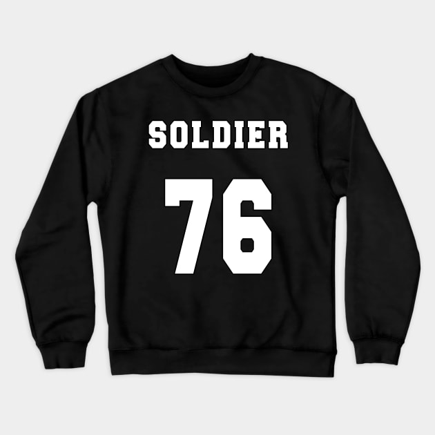 Solider 76 Letterman Crewneck Sweatshirt by tachibonbons